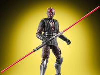 Star Wars Vintage Collection Maul (Maul - Shadow Lord)Action Figure (VC201) by Kenner holding double red lightsaber