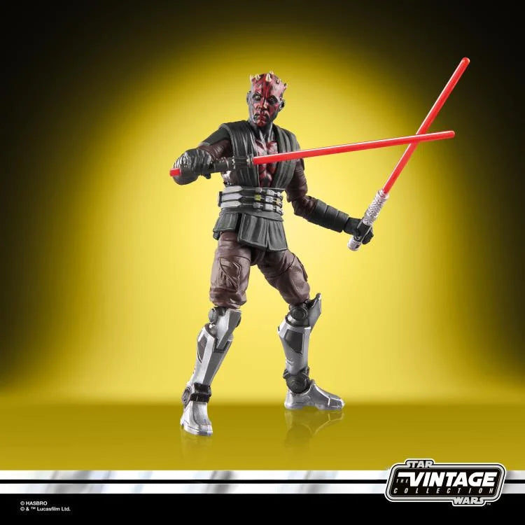 Star Wars Vintage Collection Maul (Maul - Shadow Lord)Action Figure (VC201) by Kenner with red double lightsabers