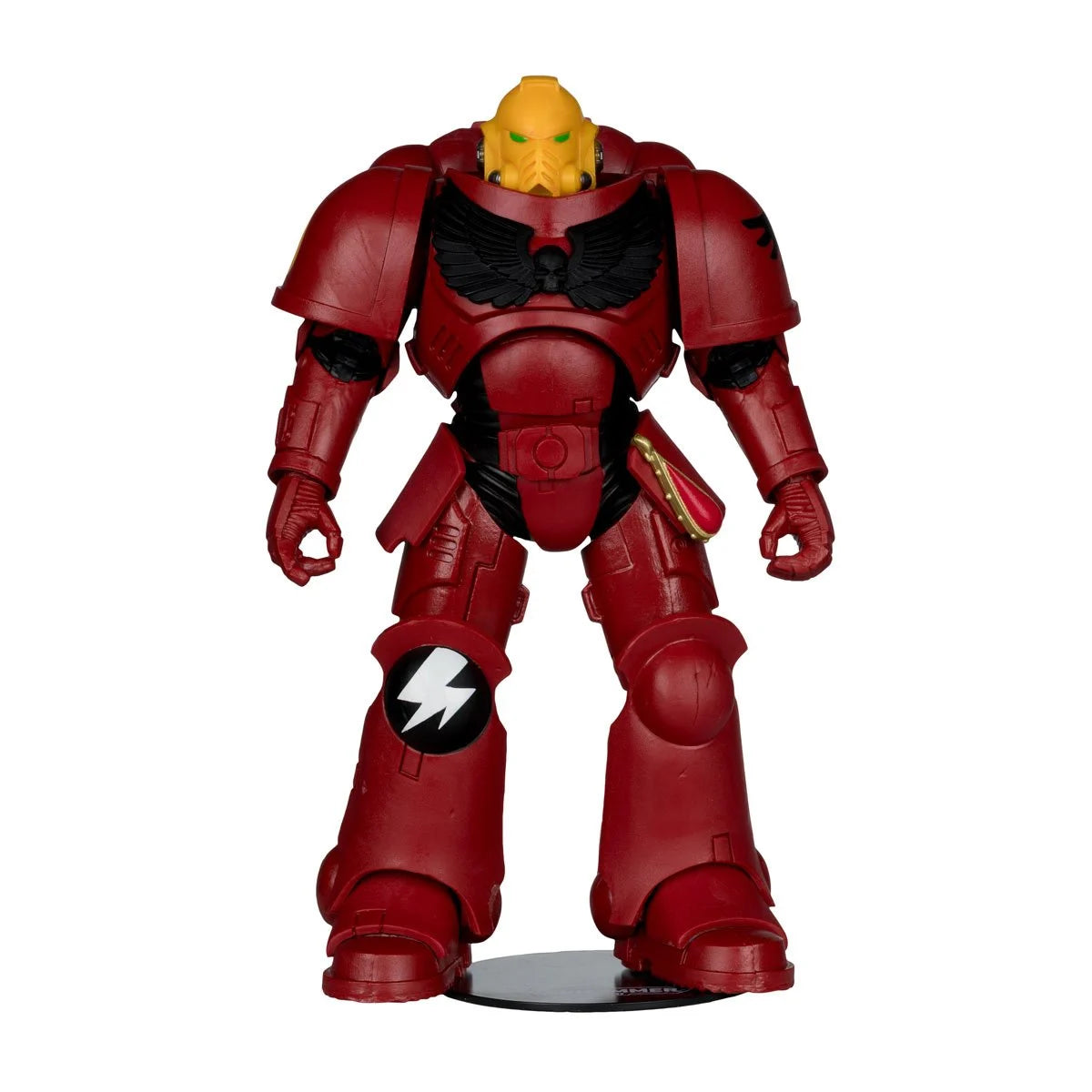 Infernus Marine Blood Angels 7" McFarlane Action Figure Wave 13, red armored figure by McFarlane Toys