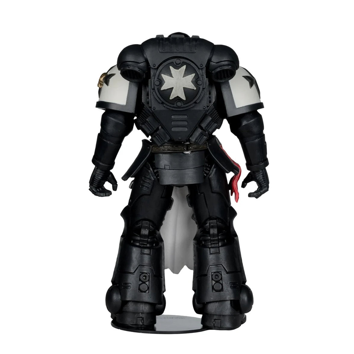 Primaris Crusader Black Templars 7" McFarlane Action Figure Wave 13 by McFarlane Toys in black armor