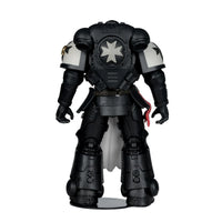 Primaris Crusader Black Templars 7" McFarlane Action Figure Wave 13 by McFarlane Toys in black armor