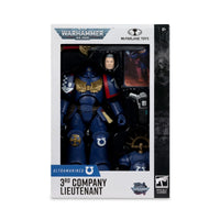 3rd Company Lieutenant Ultramarines 7" McFarlane Figure Wave 13 by McFarlane Toys in boxed packaging