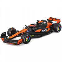 Bburago Formula 1 McLaren MCL38 Oscar Piastri #81 with Helmet (2024) Die-Cast Metal 1:43 Scale Vehicle