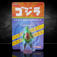 Mechagodzilla Vintage 50th Anniversary Toho ReAction Figure Super7 3.75 Inch