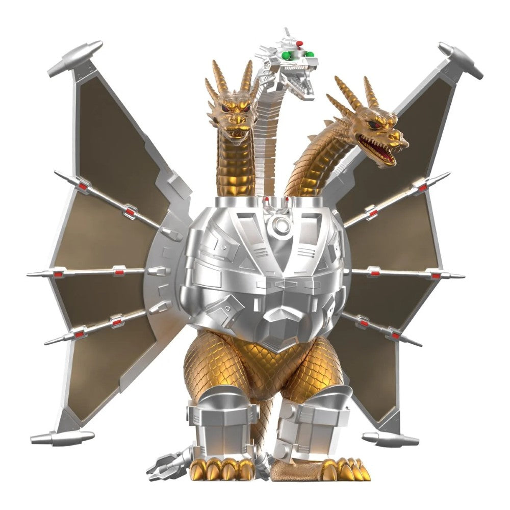 Mecha King Ghidorah 3 3/4-Inch ReAction Figure Super7 Godzilla Toho Collectible Figure