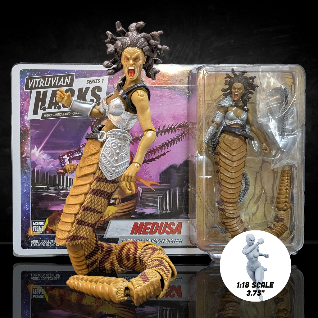Cursed Medusa Version 2 Action Figure - Vitruvian H.A.C.K.S. Series 1