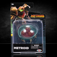 Metroid Prime Figure 2.5 inch Metroid World of Nintendo 3 Points of Articulation by Go Figment in packaging collectible toy