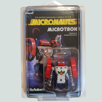 Microtron 3.75-Inch ReAction+ Figure by Super7 in original packaging