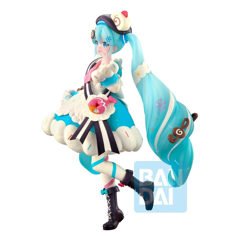 Vocaloid Snow Miku 2026 Ichibansho Statue by Bandai Spirits new in box collectible figure by Banpresto