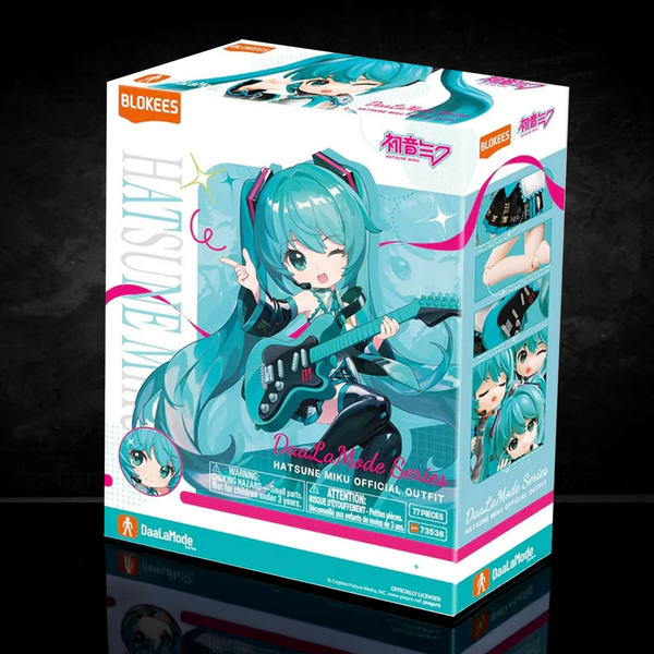 Vocaloid Hatsune Miku Official Outfit - Blokees Serendipity Series Action Figure