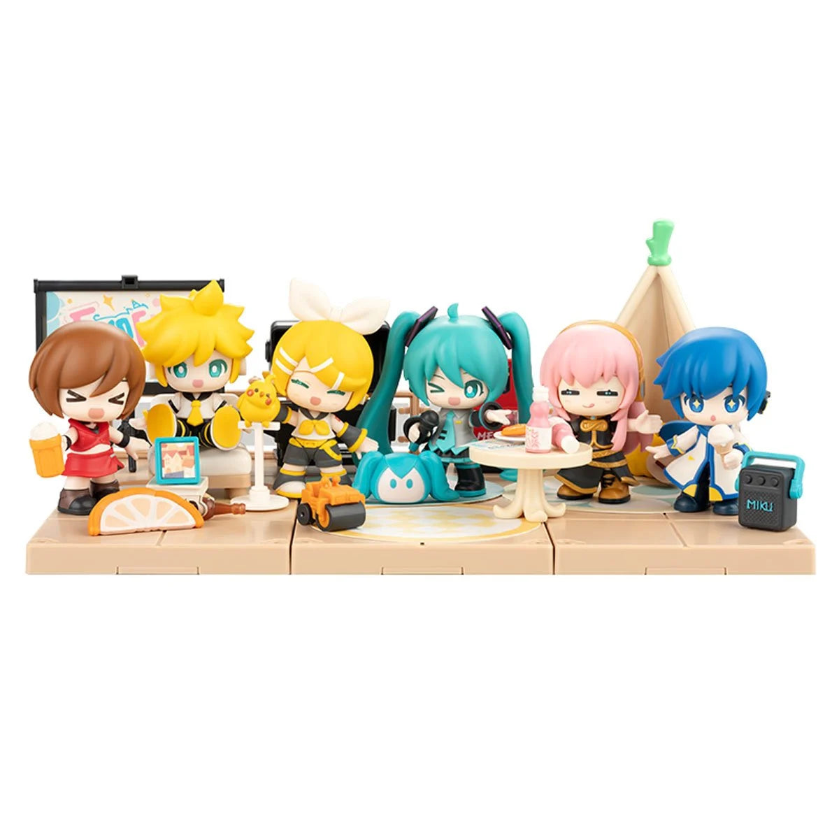 Vocaloid Hatsune Miku DaaVibe 01 Terrace Party Playset Complete Set of 6