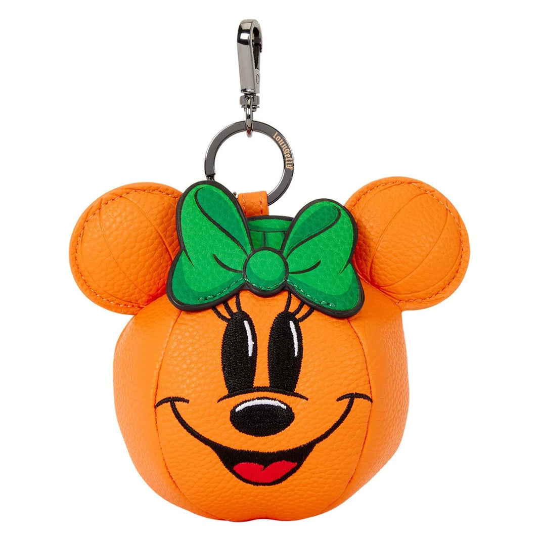 Minnie Mouse Loungefly Disney Pumpkin 3.5-Inch Bag Charm