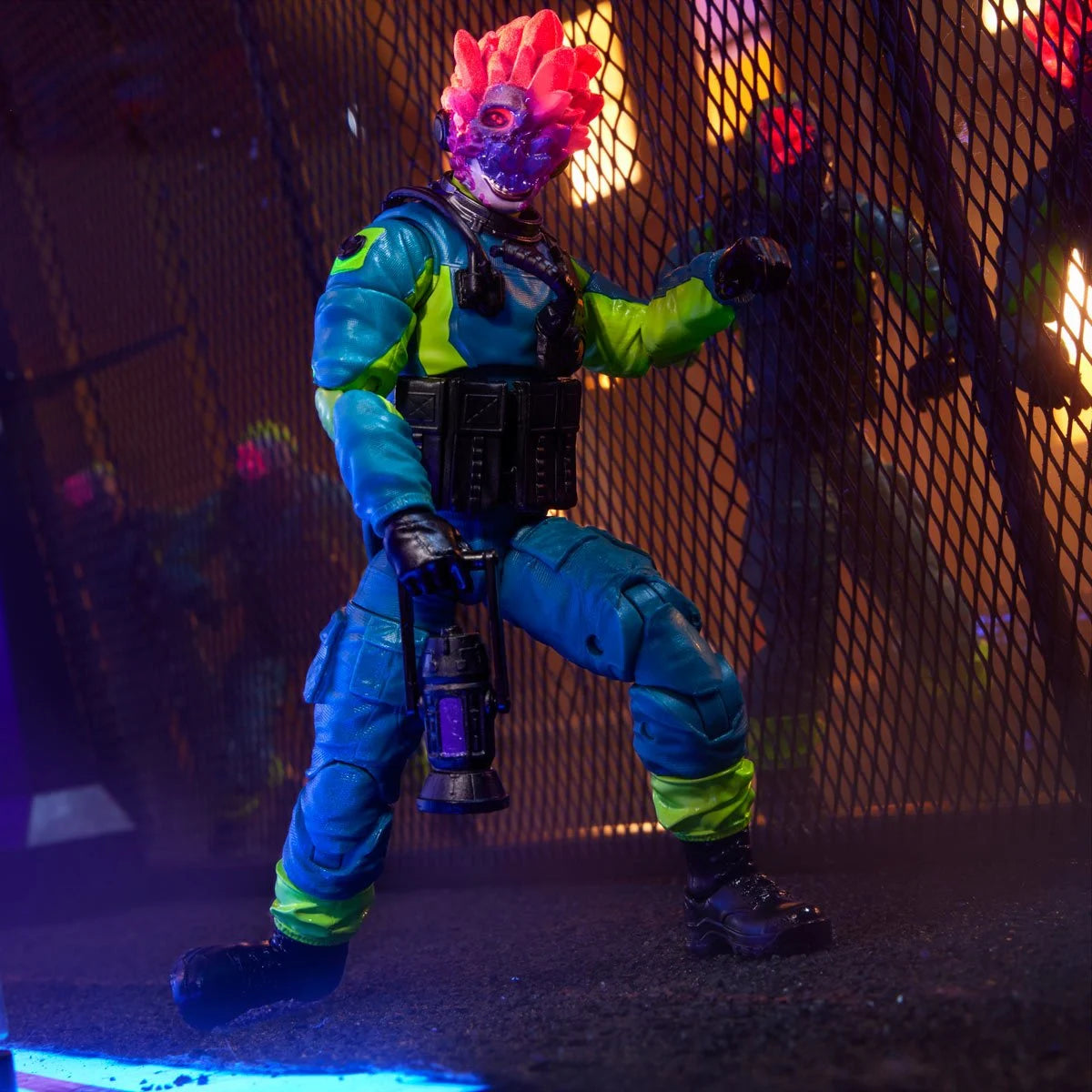 Mole Rat (Stage 2) "190" G.I. Joe Classified Series 6 inch COBRA Action Figure by Hasbro in dynamic pose with vibrant colors