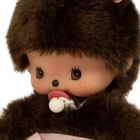 Sekiguchi Monchhichi Bebichhichi Sakura Girl 4.75" Monkey Plush - NWT
