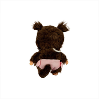 Sekiguchi Monchhichi Bebichhichi Sakura Girl 4.75" Monkey Plush - NWT