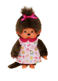 Monchhichi Pop N Candy Series Girl Candy Dress 8 Inch Plush Doll by Sekiguchi