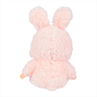 Sekiguchi Monchhichi Sitting Fluffy Bunny Doll Plush - 7" Monkey Plush - NWT