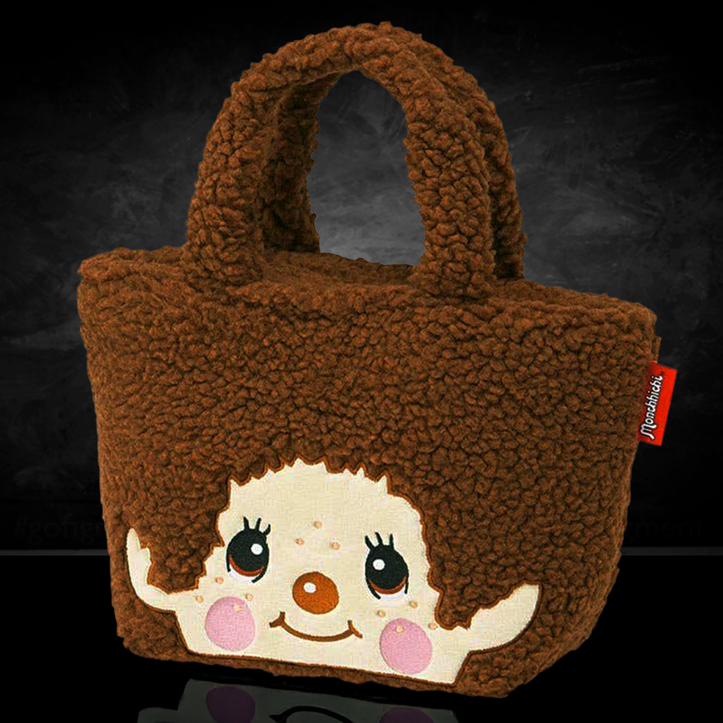 Official Sekiguchi Monchhichi Boa Lunch Bag – Cozy-Insulated Character Lunch Tote