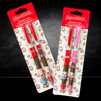 Monchhichi Erasable Pen Set - 4 Pack Sekiguchi Authentic