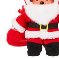 Sekiguchi Monchhichi Boy Santa Claus Plush 8" Monkey