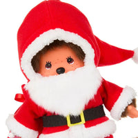Sekiguchi Monchhichi Boy Santa Claus Plush 8" Monkey
