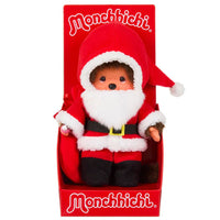 Sekiguchi Monchhichi Boy Santa Claus Plush 8" Monkey