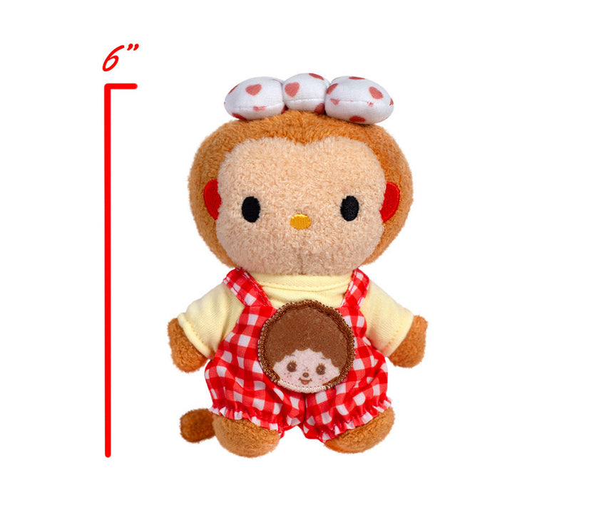 Palm Size 6 inch Hello Kitty and Monchhichi Cross Over Tammy by Monchhichi