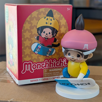 Sekiguchi Monchhichi Boy Snowboarding Blind Box Sport Series 4" #5 Vinyl Figure