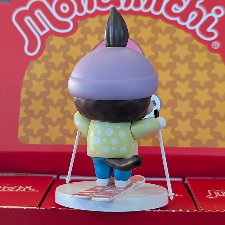 Sekiguchi Monchhichi Boy Skiing Blind Box Sport Series 4" #4 Vinyl Figure