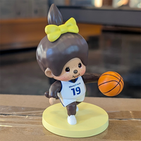 Sekiguchi Monchhichi Girl Basketball Player Blind Box Sport Series 4" #1 Vinyl Figure