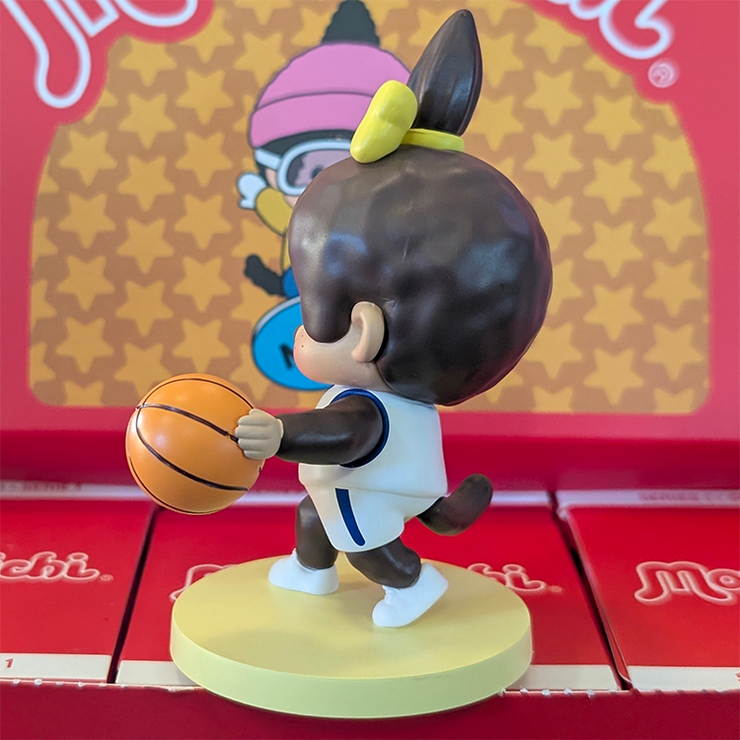 Sekiguchi Monchhichi Girl Basketball Player Blind Box Sport Series 4" #1 Vinyl Figure