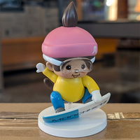 Sekiguchi Monchhichi Boy Snowboarding Blind Box Sport Series 4" #5 Vinyl Figure