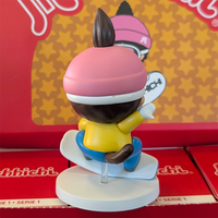 Sekiguchi Monchhichi Boy Snowboarding Blind Box Sport Series 4" #5 Vinyl Figure