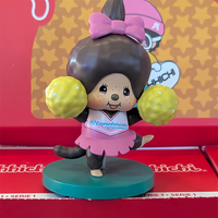 Sekiguchi Monchhichi Girl Cheerleader Blind Box Sport Series 4" #2 Vinyl Figure