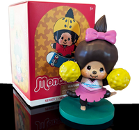Sekiguchi Monchhichi Girl Cheerleader Blind Box Sport Series 4" #2 Vinyl Figure