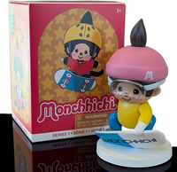 Sekiguchi Monchhichi Boy Snowboarding Blind Box Sport Series 4" #5 Vinyl Figure