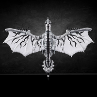 Silver Rathalos Prime Monster Hunter  Transformers Takara Tomy Action Figure