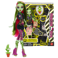 Venus McFlytrap Monster High Boo-Riginal Creeproduction 10.5 Inch Fashion Doll Figure by Mattel in boxed packaging
