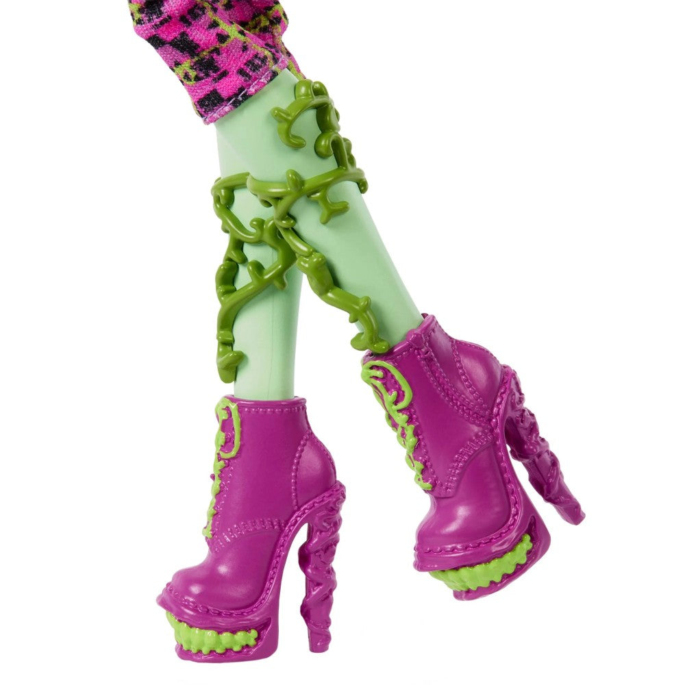 Venus McFlytrap Monster High Boo-Riginal Creeproduction 10.5 Inch Fashion Doll Figure Mattel boots and legs