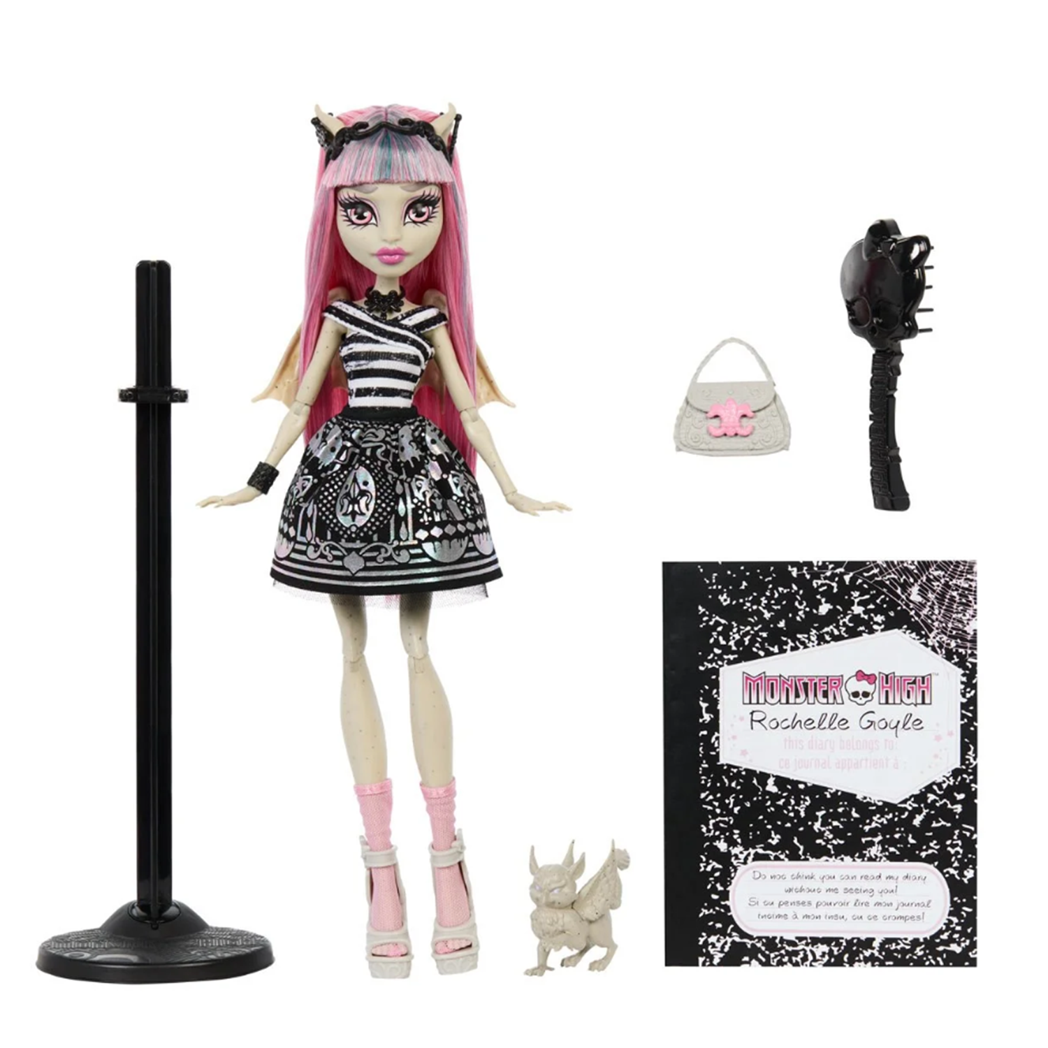 Rochelle Goyle Monster High Boo-riginal Creeproduction 10.5 Inch Fashion Doll by Mattel with accessories