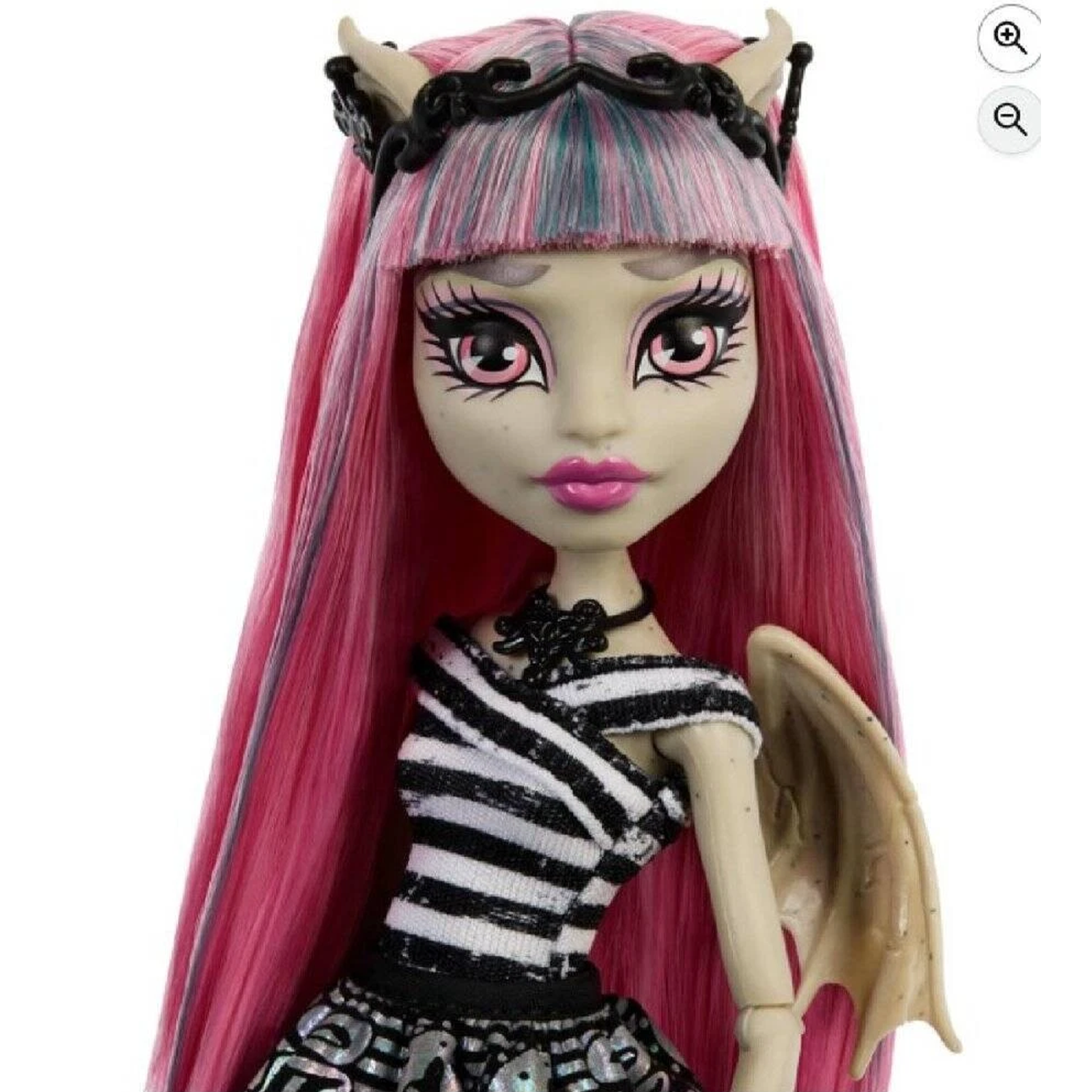 Rochelle Goyle Monster High Boo-riginal Creeproduction 10.5 Inch Fashion Doll by Mattel with pink hair and wings
