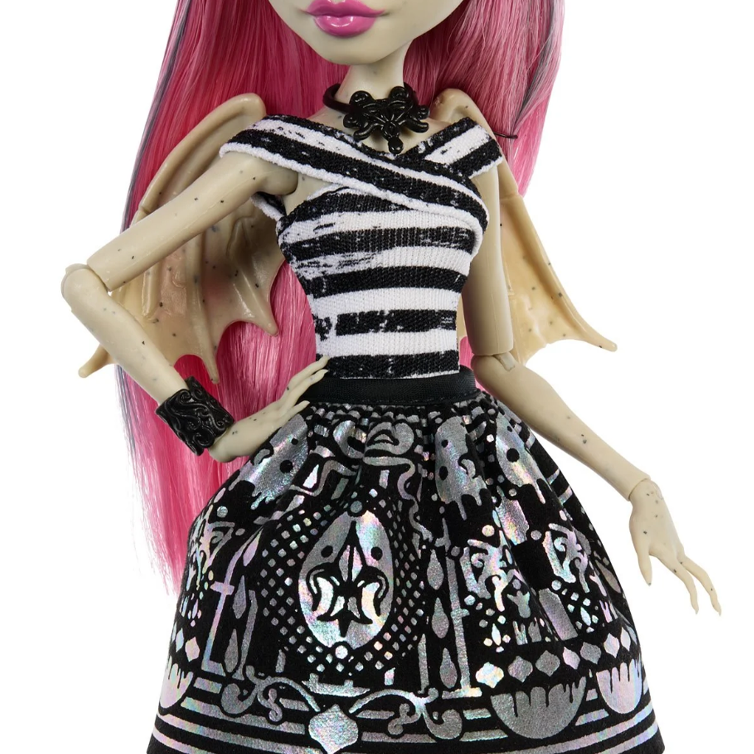 Rochelle Goyle Monster High Boo-riginal Creeproduction 10.5 Inch Fashion Doll by Mattel in striped outfit