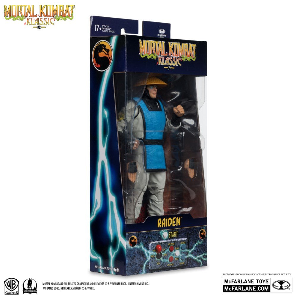 Raiden Mortal Kombat Klassic 7 inch scale Action Figure with Ultra Articulation