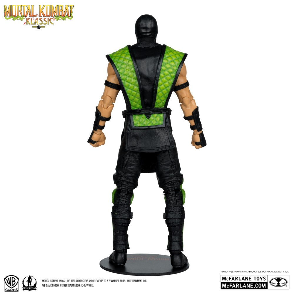 Reptile Mortal Kombat Klassic 7 inch scale Action Figure with Ultra Articulation