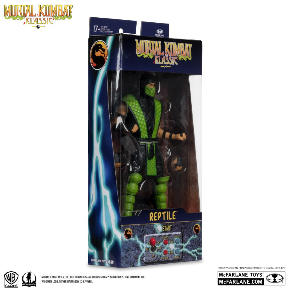 Reptile Mortal Kombat Klassic 7 inch scale Action Figure with Ultra Articulation