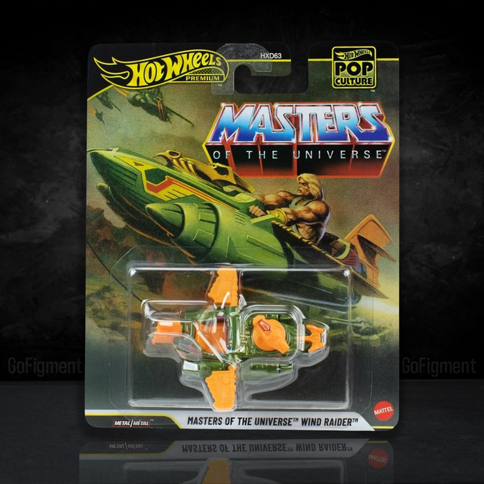 He-Man Masters of the Universe Wind Raider 1:64 Scale Hot Wheels Premium Pop Culture Diecast Car