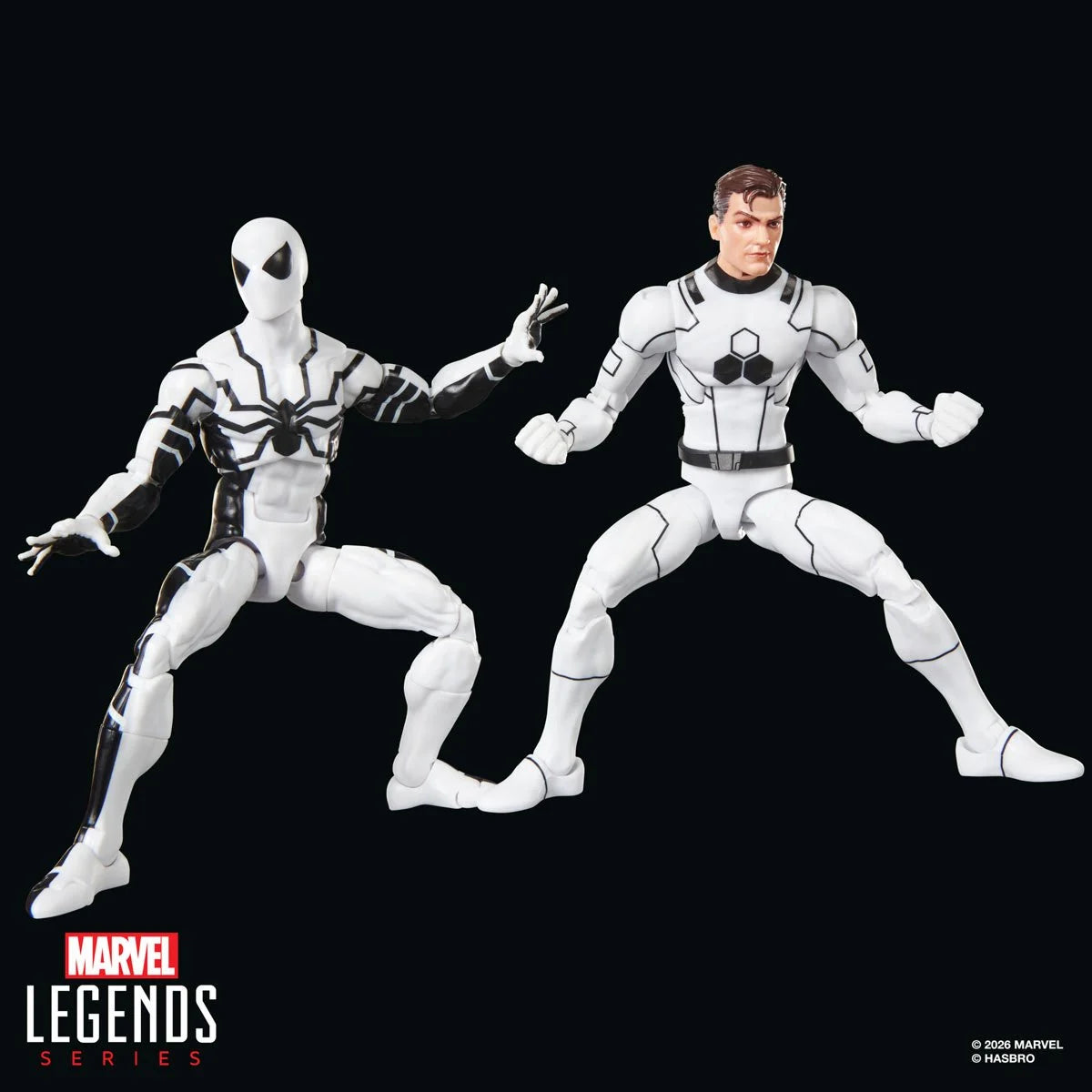 Mister Fantastic & Spider-Man 6-Inch Action Figures - Marvel Legends Series Future Foundation by Hasbro