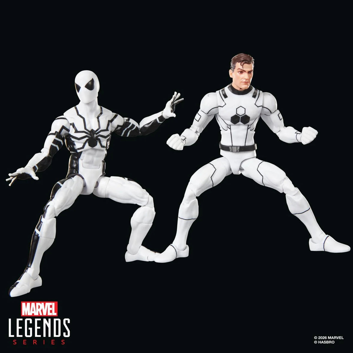 Mister Fantastic & Spider-Man 6-Inch Action Figures - Marvel Legends Series Future Foundation by Hasbro