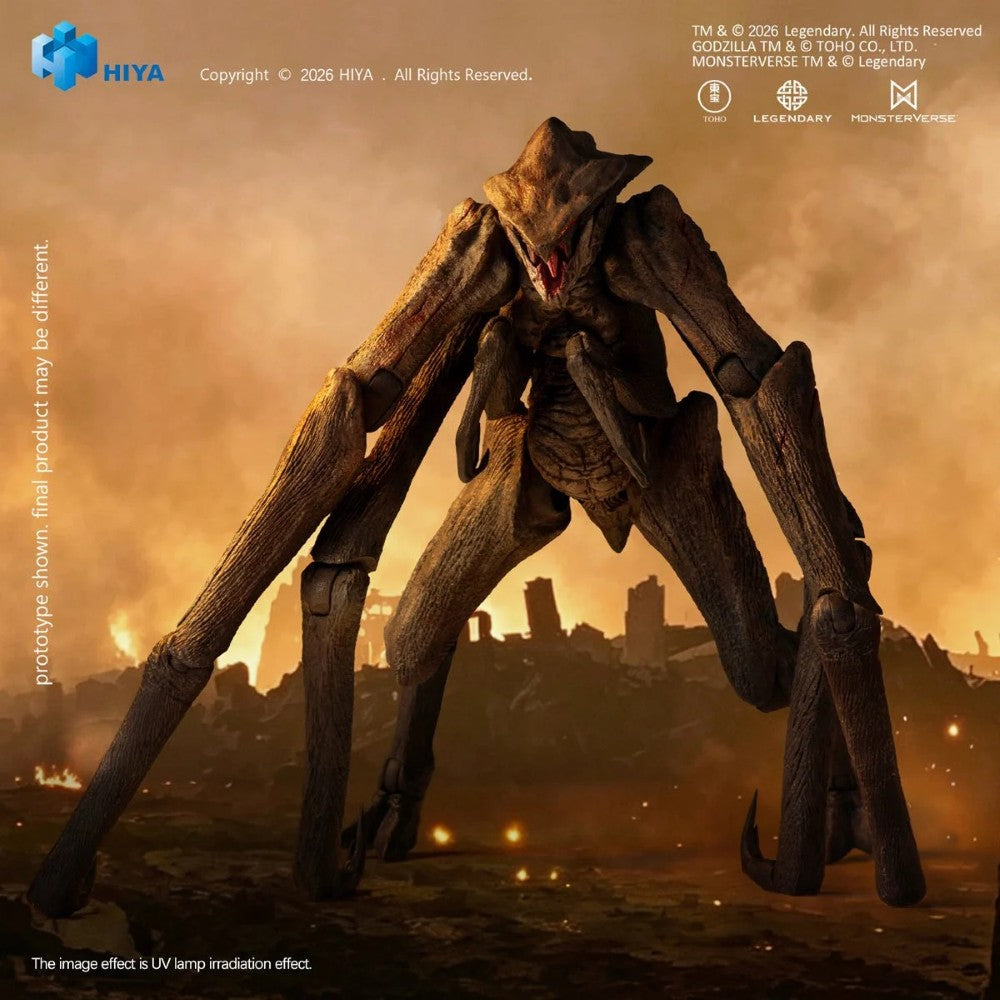 Godzilla King of the Monsters Super Articulated Muto Exquisite Basic Series Action Figure by Hiya Toys