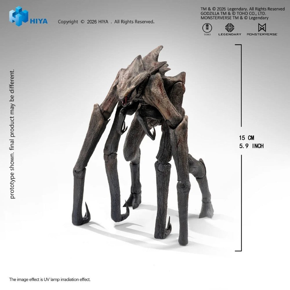 Godzilla King of the Monsters Super Articulated Muto Exquisite Basic Series Action Figure Hiya Toys